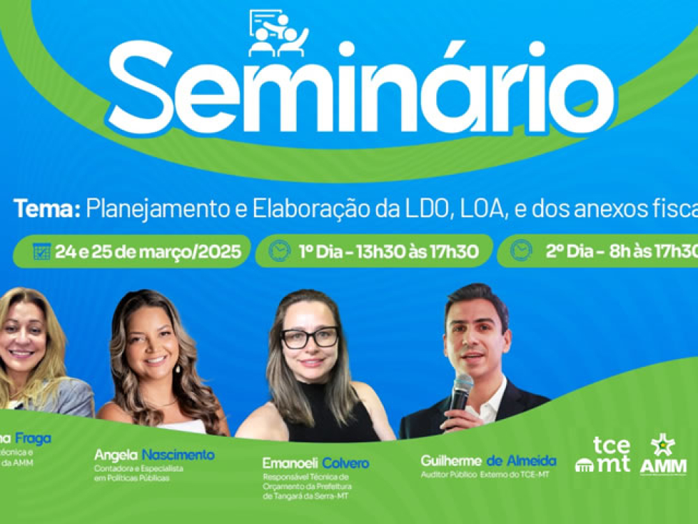 Tribunal e Associa&ccedil;&atilde;o dos Munic&iacute;pios proporcionam capacita&ccedil;&atilde;o para gestores